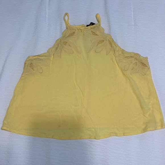 Kendall & Kylie Tops - Yellow Tank Top